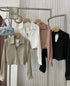 MATINEE Collar Down Crop Shirts